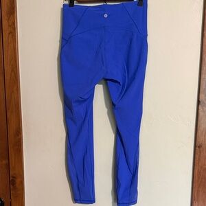 lululemon athletica Vibrant Blue Leggings